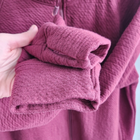 L.L.Bean Cozy Zip-up Lightweight Jacket Zip-up Gorpcore Soft Size Large - Picture 7 of 15